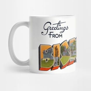 Greetings from Bismarck North Dakota Mug